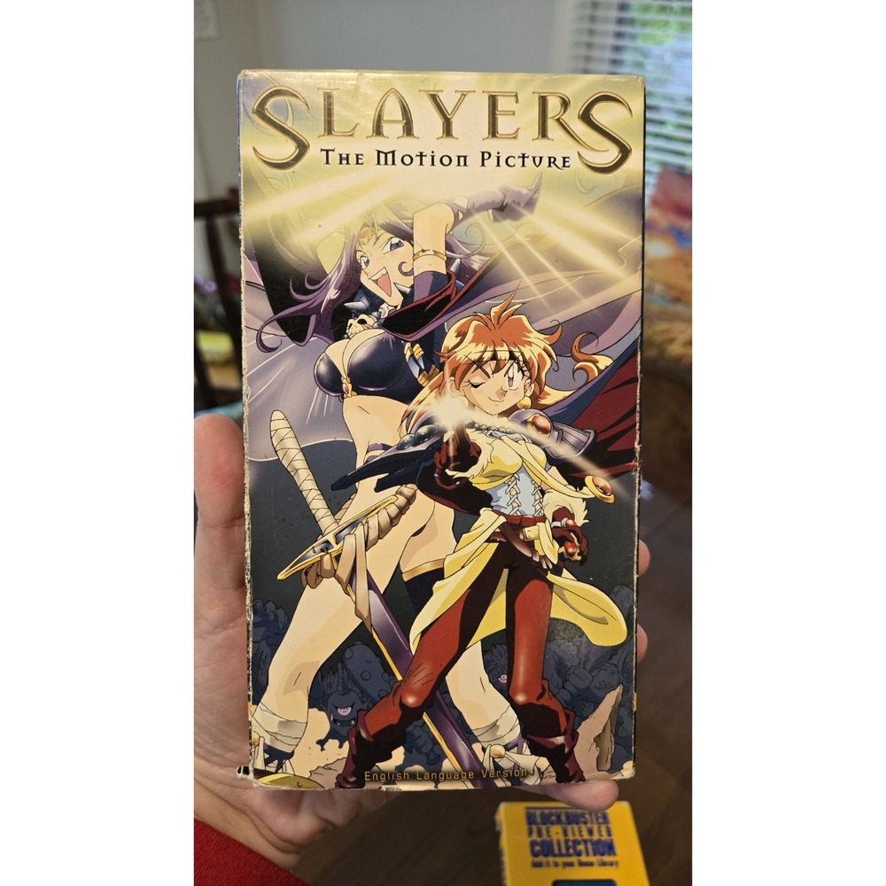 Vintage 1998 Slayers The Motion Picture VHS Anime English Dub ADV Films 1995